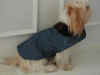 Blue Denim Winter Coat